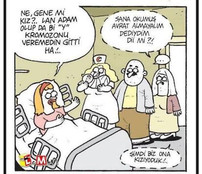 Karikatürler İle Türk Kadını Ve Erkeği