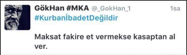 Kurban Bayramı Eziyet ve Katliam Değildir