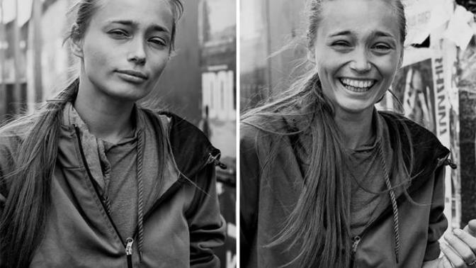 İnsanların Fotoğraflarda Öpücükten Öncesi ve Sonrasında Verdiği Tepkiler