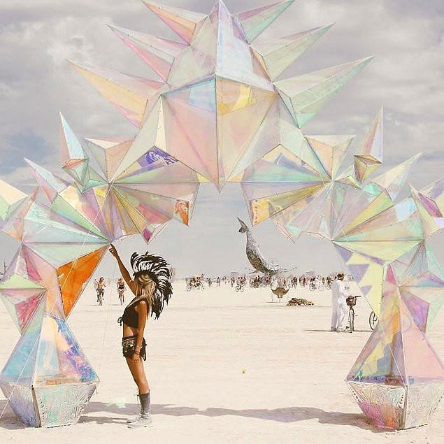 Dünya Üzerindeki En İlginç Festival Burning Man'den Muhteşem Görseller