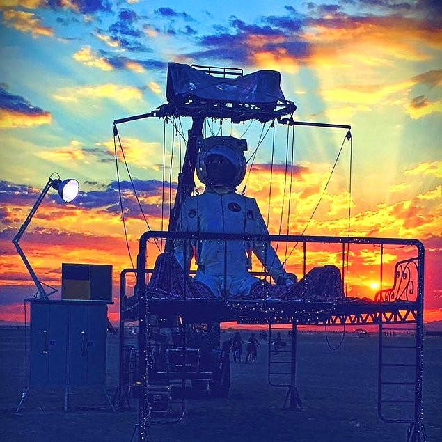 Dünya Üzerindeki En İlginç Festival Burning Man'den Muhteşem Görseller