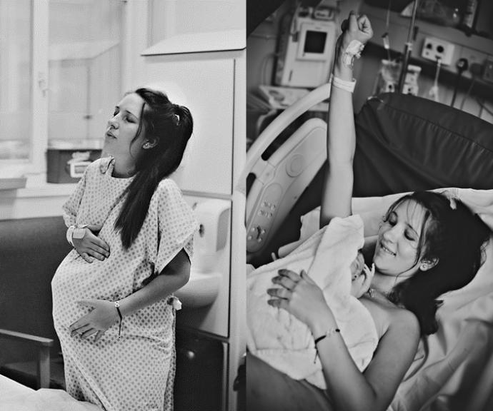 Gebeliğin Büyük Bir Mücadele, Doğum Anının İse Bir Zafer Olduğunu Kanıtlayan Fotoğraflar!