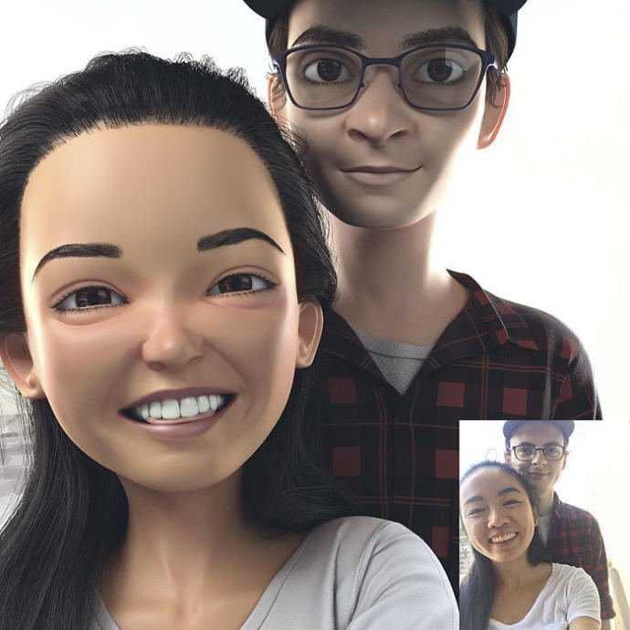 Bu Sanatçı İnsanların Fotoğraflarını 3D Pixar Animasyon Karakterlerine Dönüştürüyor!