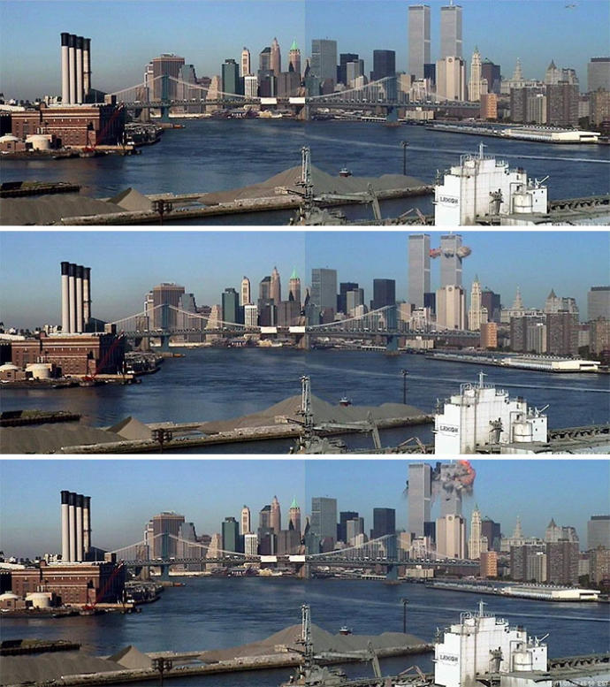 11 Eylül Ticaret Merkezi Saldırılarının Hiç Bilinmeyen Fotoğrafları!
