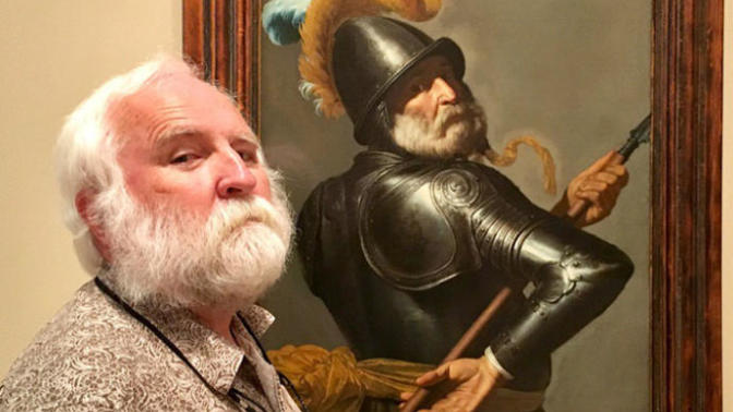 Müzedeki Sanat Eserlerinde Tesadüfen Kendilerine Rastlayan Müzenin Şanslı Ziyaretçileri!
