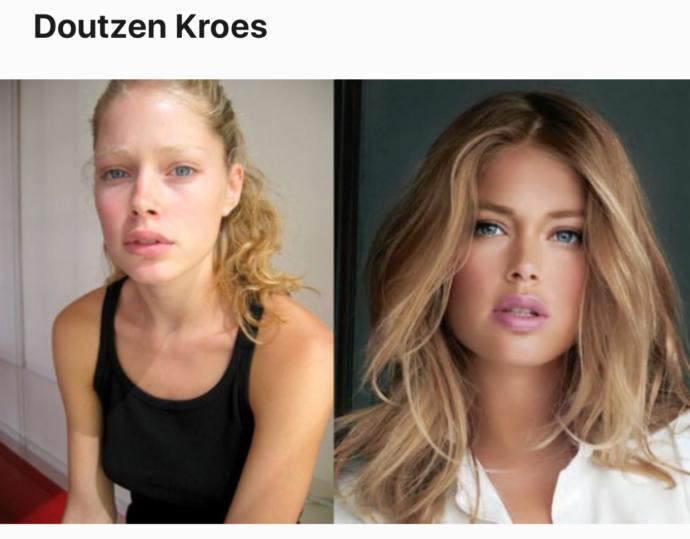 Victoria Secret Mankenlerinin Birbirinden Güzel Makyajsız Halleri!