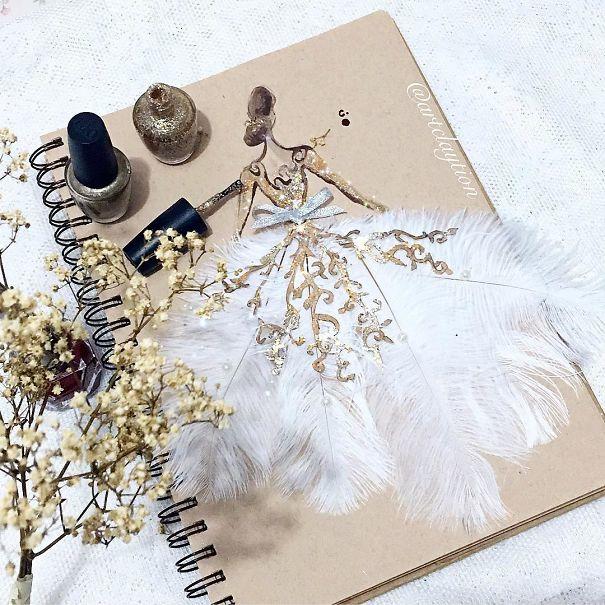 Ojeler ile Tasarlanmış Birbirinden Havalı 14 Balo Kıyafeti!