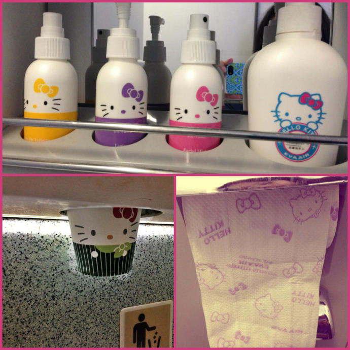 Çocukların Uçuş Korkusunu Yenmek İçin Havada Bile Hello Kitty!