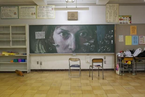Kara Tahtayı Eğlenceli Hale Dönüştüren Öğrencilerin Ortaya Çıkardığı 7 Sanat Eseri