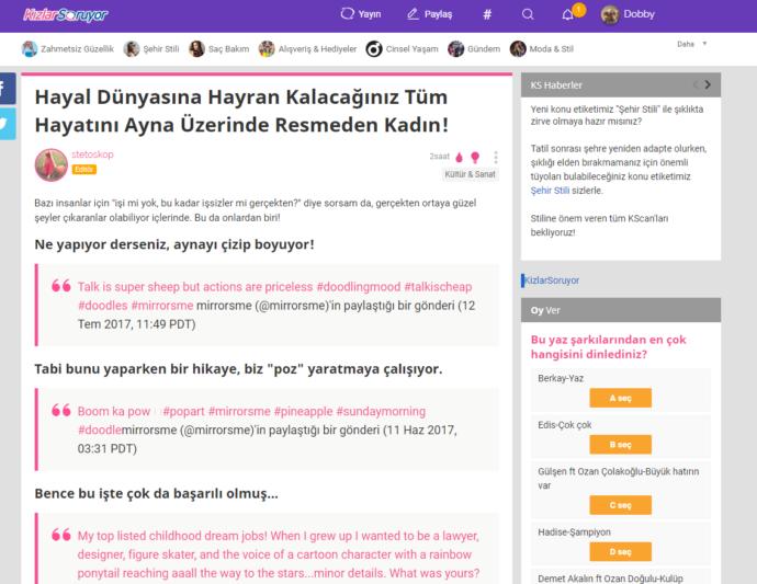 Hayal Dünyasına Hayran Kalacağınız Tüm Hayatını Ayna Üzerinde Resmeden Kadın!