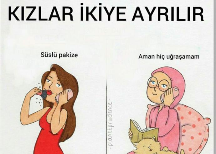İki Tür Kız Vardır! Tarafını Seç Arafta Kalma!