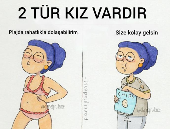 İki Tür Kız Vardır! Tarafını Seç Arafta Kalma!