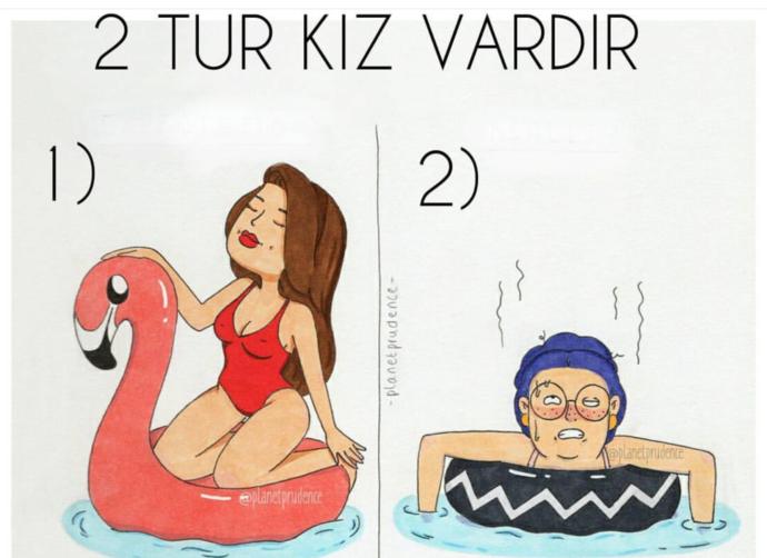 İki Tür Kız Vardır! Tarafını Seç Arafta Kalma!