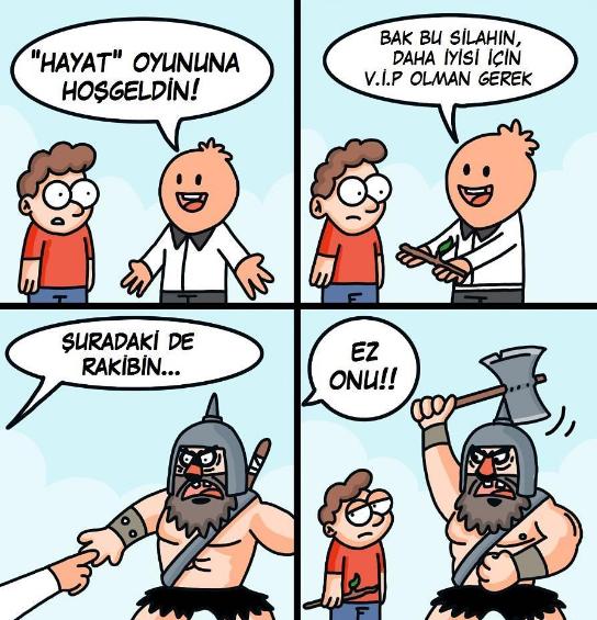 Anlamlı Çizimler Yapan Yunus Emre Gündüz'ün Dikkat Çeken Bazı Karikatürleri!