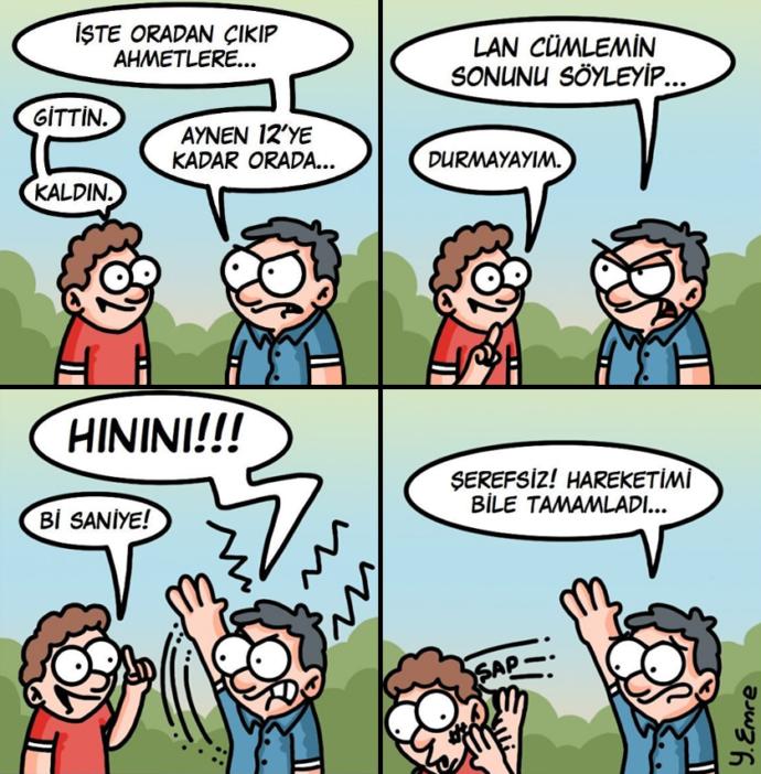 Anlamlı Çizimler Yapan Yunus Emre Gündüz'ün Dikkat Çeken Bazı Karikatürleri!
