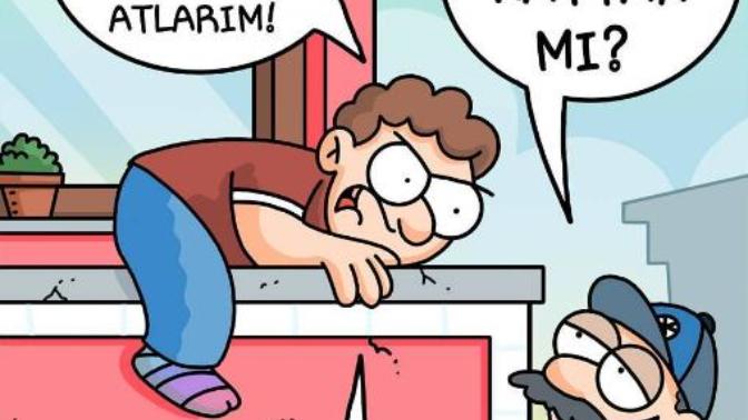 Anlamlı Çizimler Yapan Yunus Emre Gündüz'ün Dikkat Çeken Bazı Karikatürleri!
