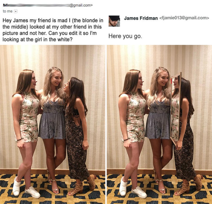 Photoshop Konusunda Yanlış Kişiden Yardım İsteyerek Hayatının Hatasını Yapan İnsanlar!