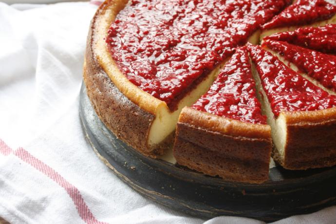 Frambuazlı Cheesecake Yapımı!