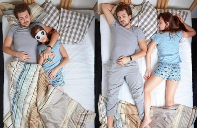 Çiftlerin Uyku Pozisyonlarına Göre 6 Kişilik Analizi