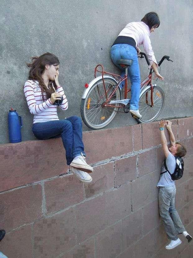 İlk Bakışta İnanılmaz Gibi Görünen Ama Perspektifi Değiştirildiğinde Normale Dönen 7 Fotoğraf