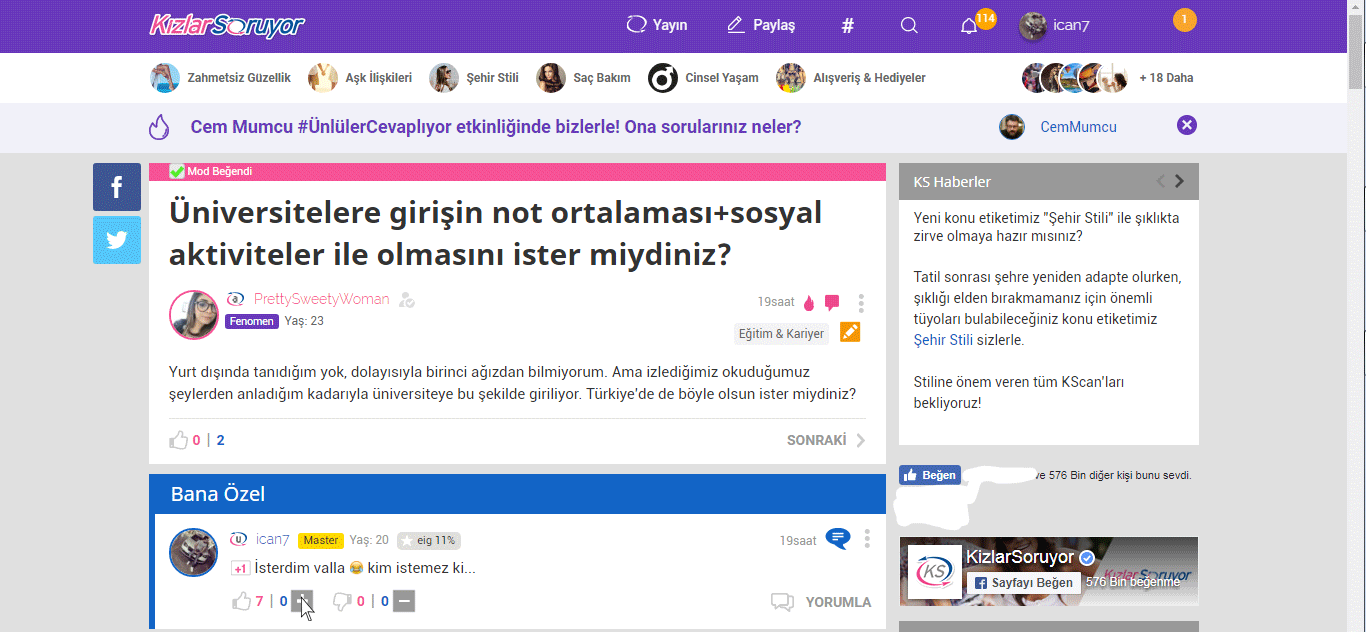 KizlarSoruyor'da Üyelerin Çoğunun Keşke Olsa Dediği 5 Özellik!