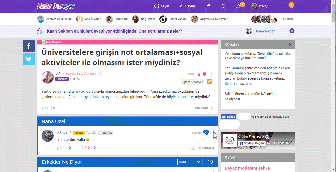 KizlarSoruyor'da Üyelerin Çoğunun Keşke Olsa Dediği 5 Özellik!