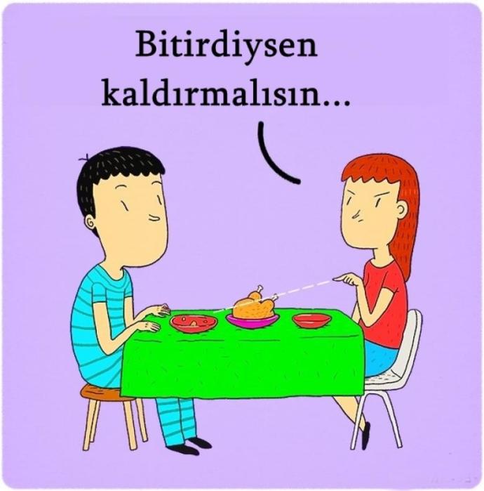 Birbirini Seven Her Çiftin İlişkilerinde Yaşadıklarını Anlatan 10 İllüstrasyon!