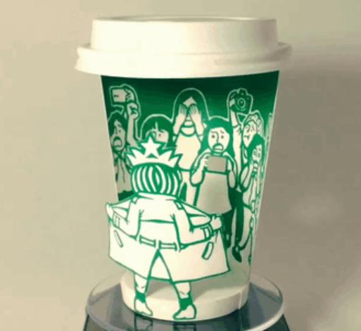 Starbucks Sanatçısı Mermaid'in Gizli Yaşamı Bardaklarda Ortaya Çıkıyor!
