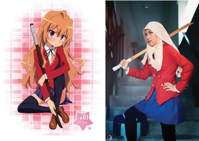 Sempatik Bir Kızın Animeleri Taklit Etmesi Sonucu Ortaya Çıkan Enfes Fotoğraf Kareleri!