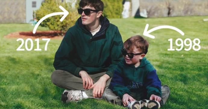 Çocukluk Fotoğraflarına Şimdiki Haliyle Misafir Olan Photoshop Dahisi!