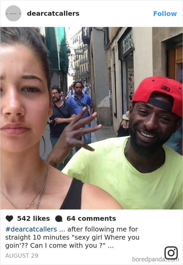 Tacizcilerle Uğraşmaktan Yorulduğu İçin Onlarla Selfie Yapan Bir Kadın: Noa Jansma!