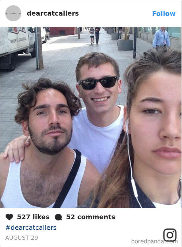 Tacizcilerle Uğraşmaktan Yorulduğu İçin Onlarla Selfie Yapan Bir Kadın: Noa Jansma!