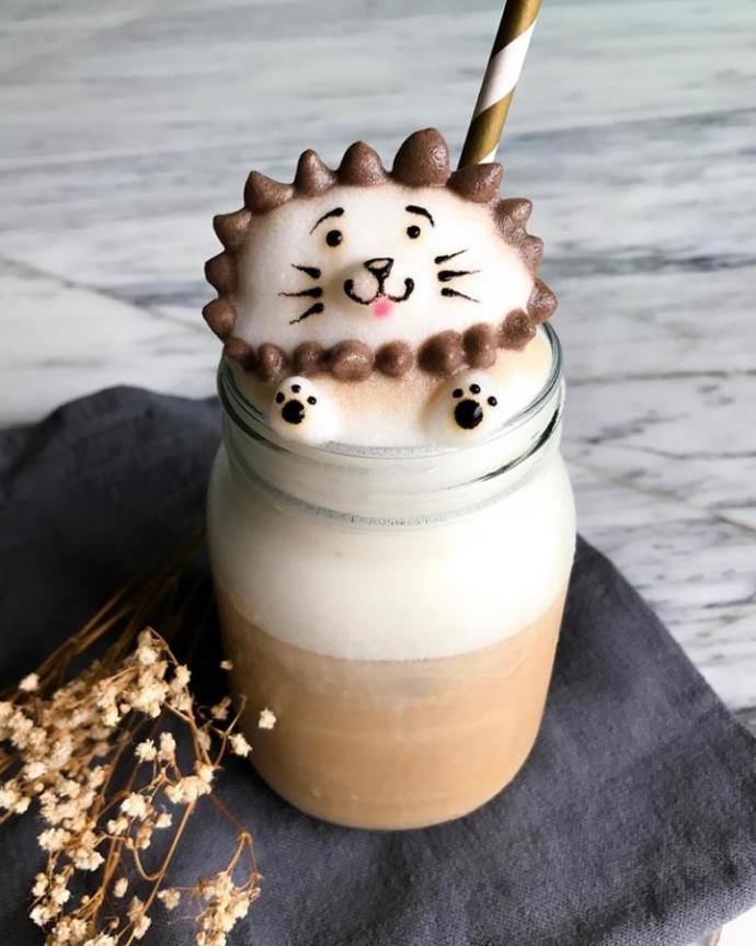 Yaptığı 3 Boyutlu Latte Sanatı ile Herkesi Büyüleyen Genç Kız: Daphne Tan!
