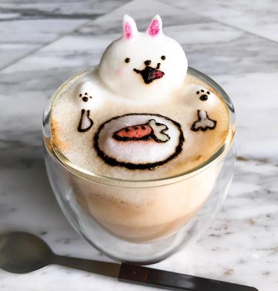 İçmeye Kıyamayacağınız 3D Latte Sanatı 