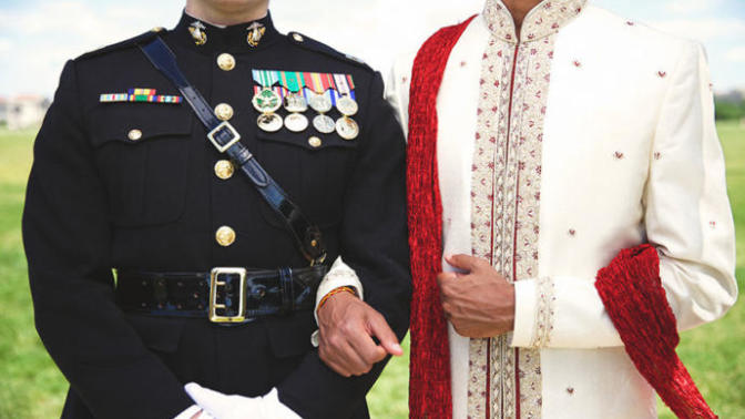 İki Eşcinselin Görkemli Nikah Töreni ve En Romantik Fotoğraf Kareleri!
