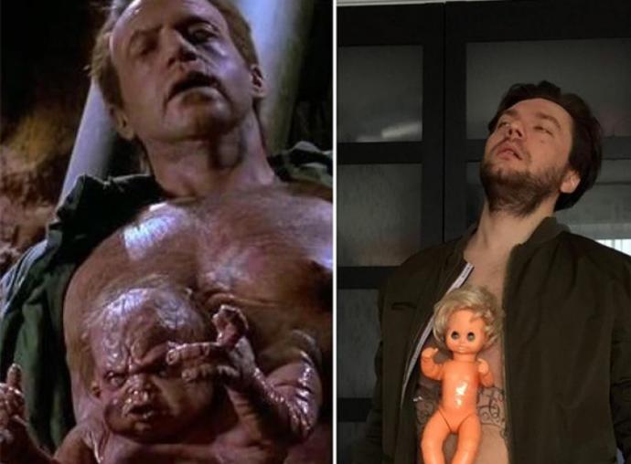 Hollywood Film Sahnelerini Tiye Alan Adamdan Görülmeye Değer Komik Kareler