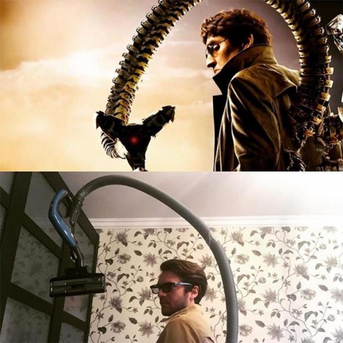 Hollywood Film Sahnelerini Tiye Alan Adamdan Görülmeye Değer Komik Kareler