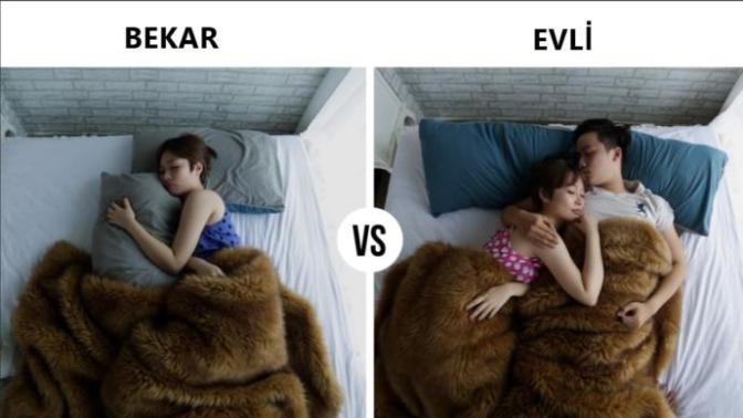 Bekar ve Evli İnsanlar Arasındaki Uçurumu En İyi Anlatan 7 Farklılık