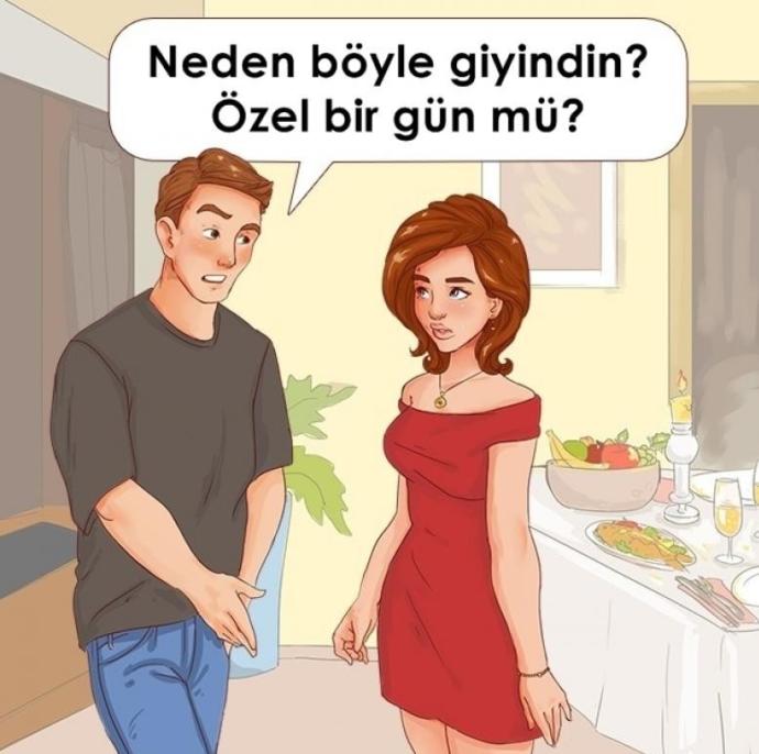 İlişkilerde Sıkça Karşılaşılan Sorunları Anlatan 7 İllüstrasyon!