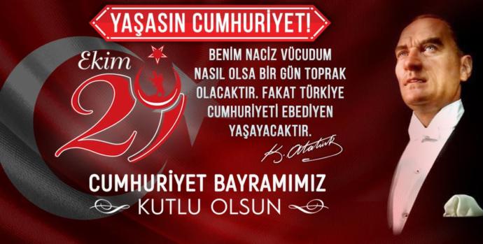 29 Ekim Cumhuriyet Bayramı'nda, Atatürk'ü Bir Kez Daha Minnetle Anacağımız Kazanımlarımız!