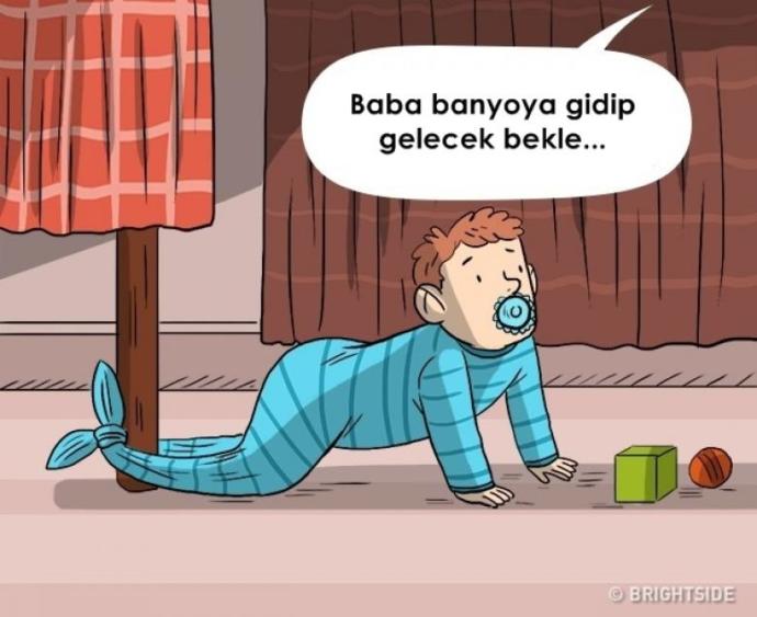 "Baba Olmak Ancak Bu Kadar Güzel Anlatılabilirdi" Dedirtecek 7 Samimi Çizim