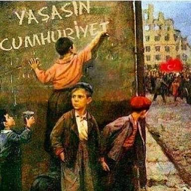 "Birlikten Cumhuriyet Doğar" Diyerek 29 Ekim'i Coşkuyla Kutlayan Sosyal Medya Paylaşımları!
