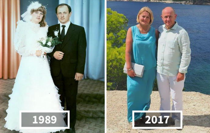 Aşk Şarap Gibidir, Yıllandıkça Güzelleşir! Aşklarını Yıllar Sonra Tekrar Ölümsüzleştiren Çiftler