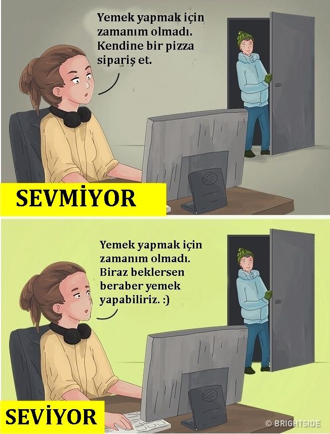 Sevgilinizin Sizi Sevip Sevmediğini Ortaya Çıkartacak Karşılaştırmalar!