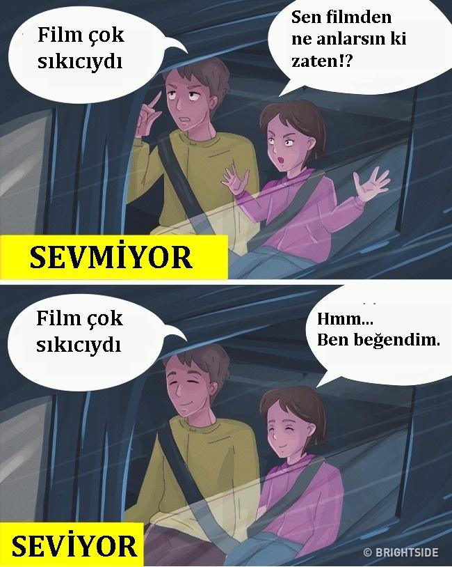 Sevgilinizin Sizi Sevip Sevmediğini Ortaya Çıkartacak Karşılaştırmalar!