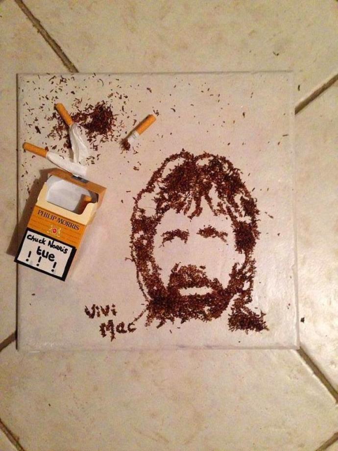 Yiyecek ve İçecekler ile Muhteşem Resimler Yapan Bir Sanatçı: Vivi Mac!