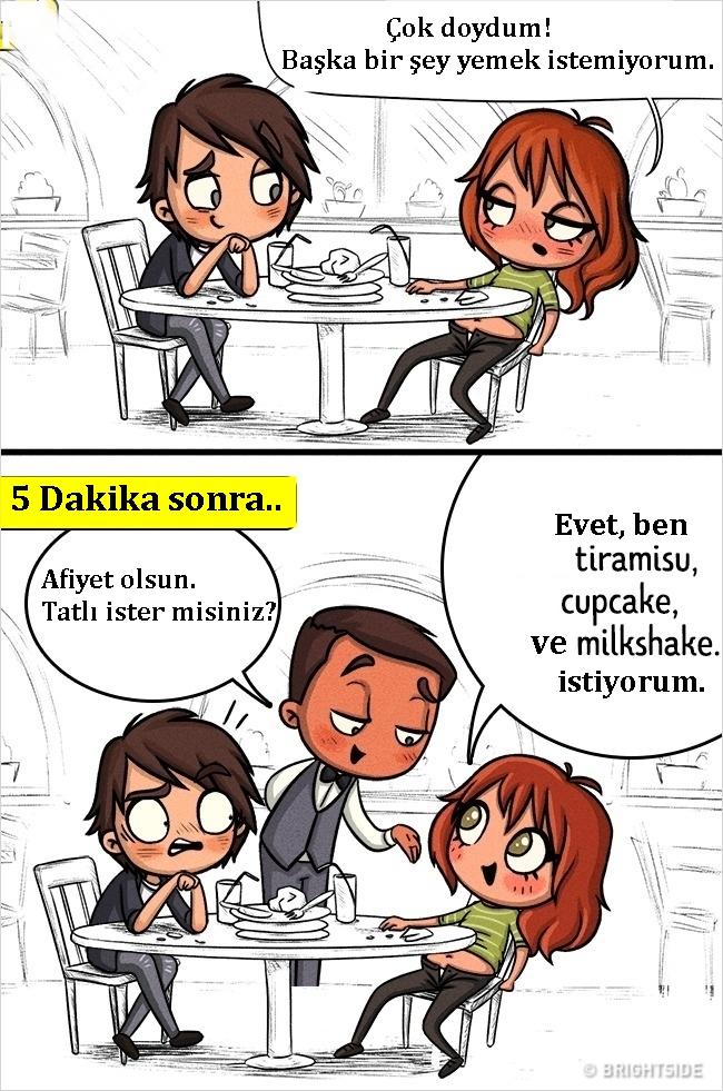 Kadınlarımızın Karmaşık Dünyasını Bizlere Anlatan 12 Eğlenceli Karikatür