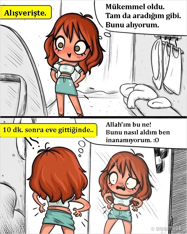 Kadınlarımızın Karmaşık Dünyasını Bizlere Anlatan 12 Eğlenceli Karikatür