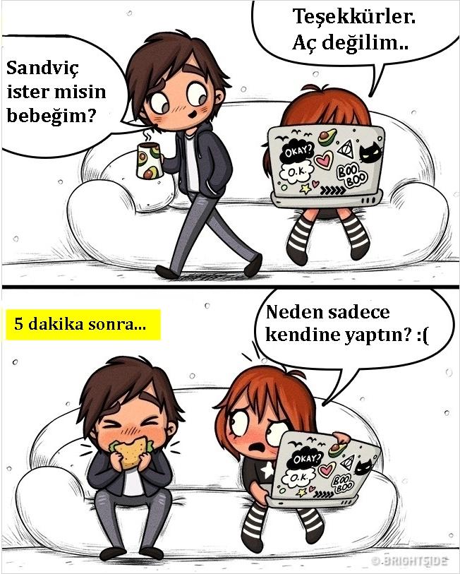 Kadınlarımızın Karmaşık Dünyasını Bizlere Anlatan 12 Eğlenceli Karikatür
