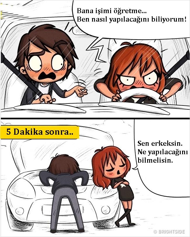 Kadınlarımızın Karmaşık Dünyasını Bizlere Anlatan 12 Eğlenceli Karikatür